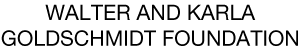 Walter and Karla Goldschmidt Foundation logo